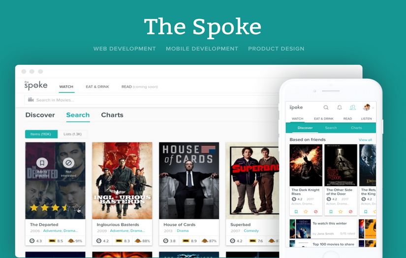 'TheSpoke' Web Development & Product Design screenshot 1